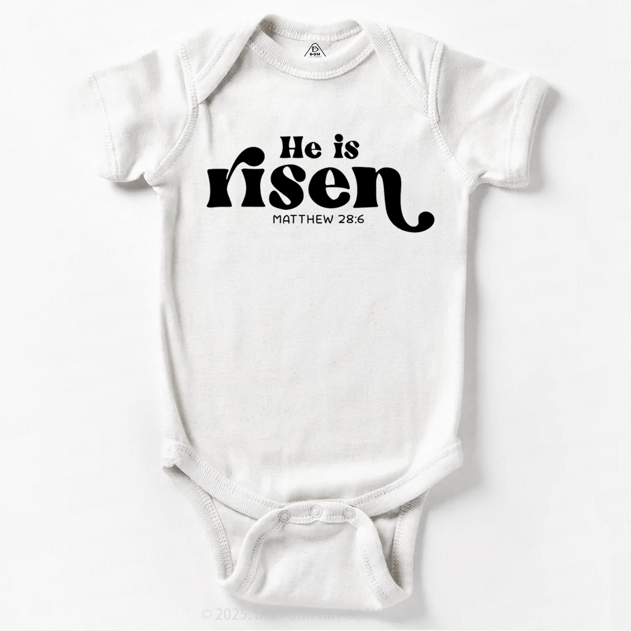 He Is Risen Bodysuit Beepumpkin 2