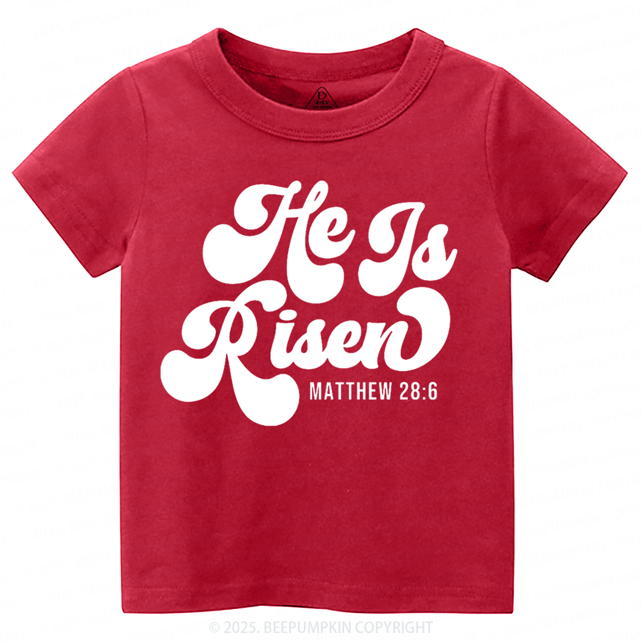 He Is Risen Toddler&Kid's Tees Beepumpkin 3