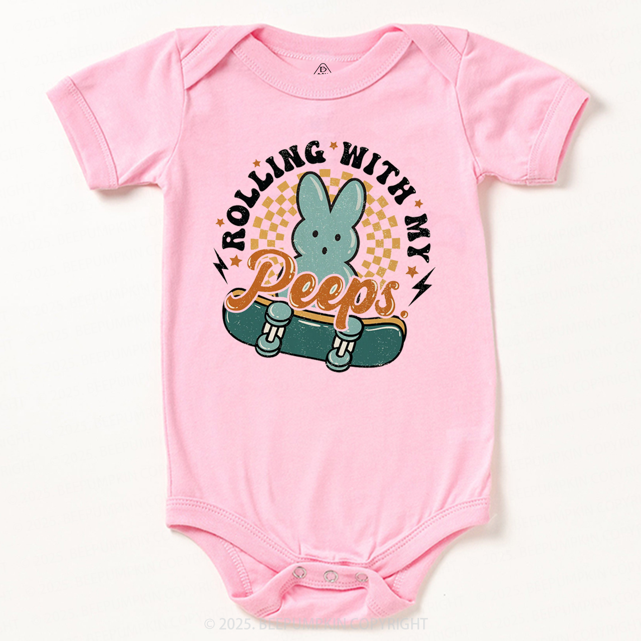 Rolling With My Peeps Bodysuit Beepumpkin