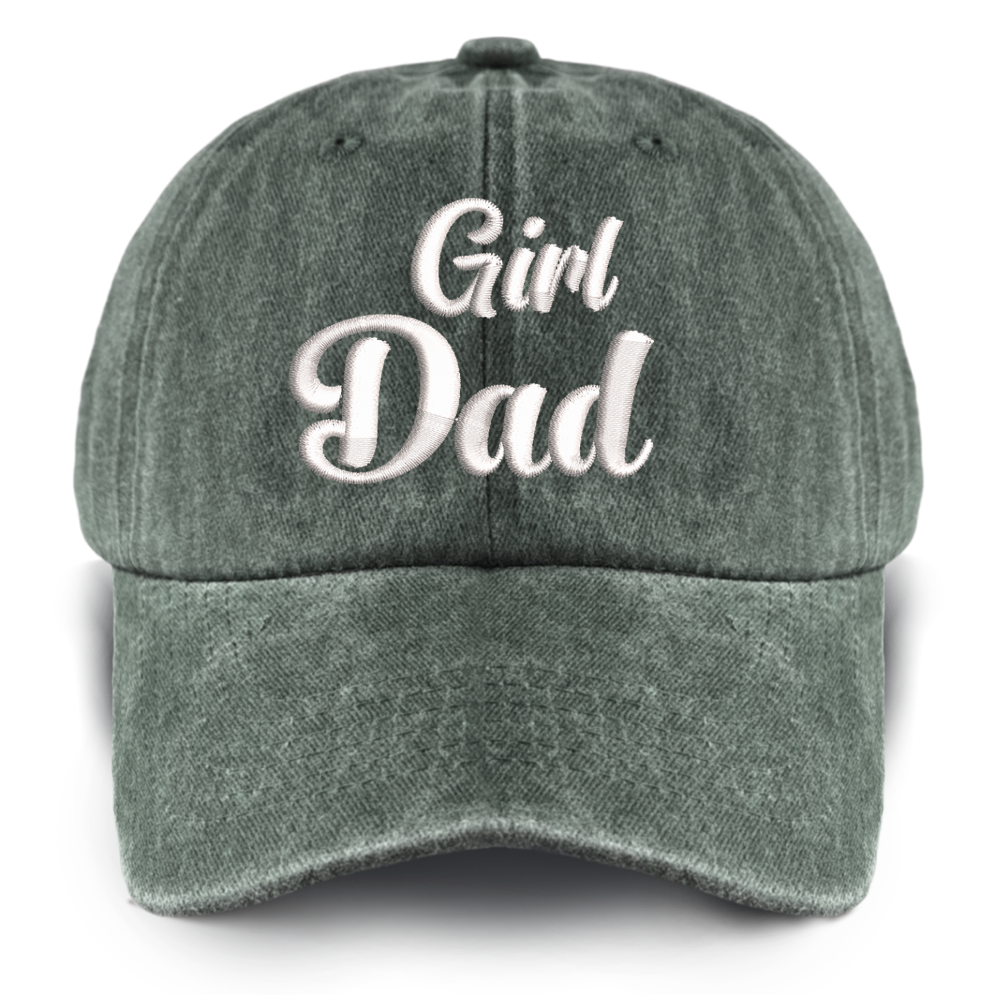 Girl Dad Embroidered Baseball Cap