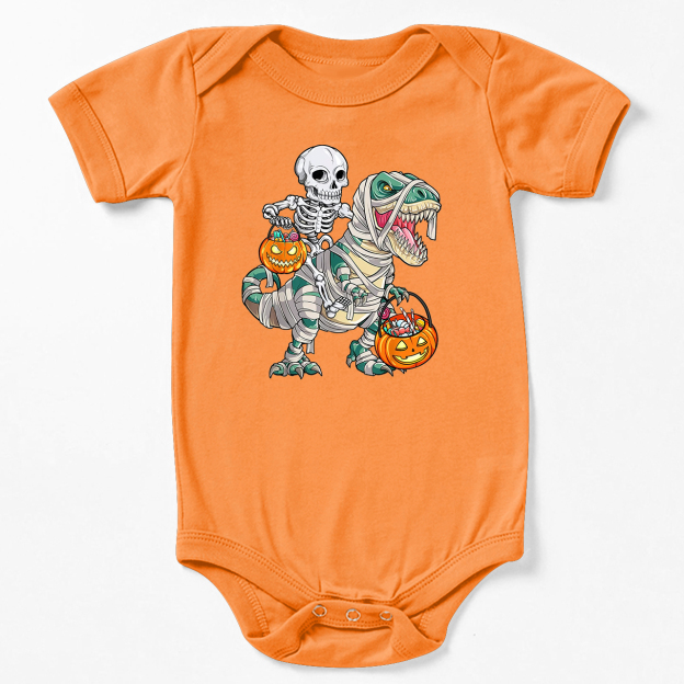Spooky Saurus Halloween Bodysuit For Baby