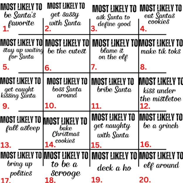 Most Likely To Do Anything Christmas Match Pajamas Beepumpkin