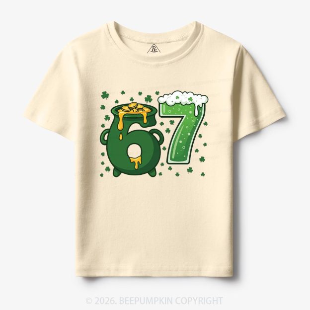 Six Seven St Patrick's Day Toddler&Kid's Tees Beepumpkin