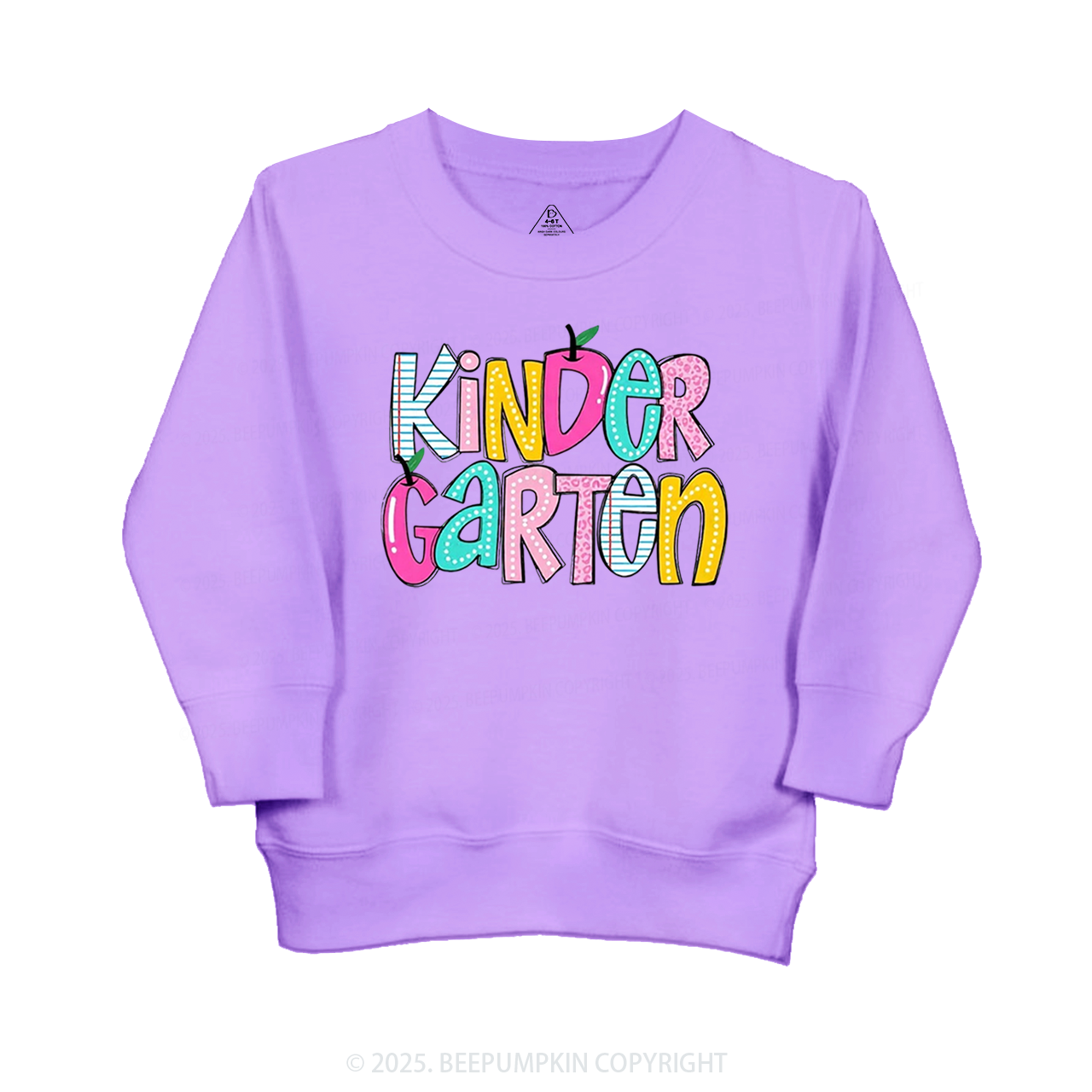 Personalized Colorful Grades Kid's Sweatshirt