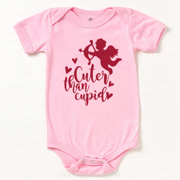 Cuter Than Cupid Valentine Baby Bodysuit