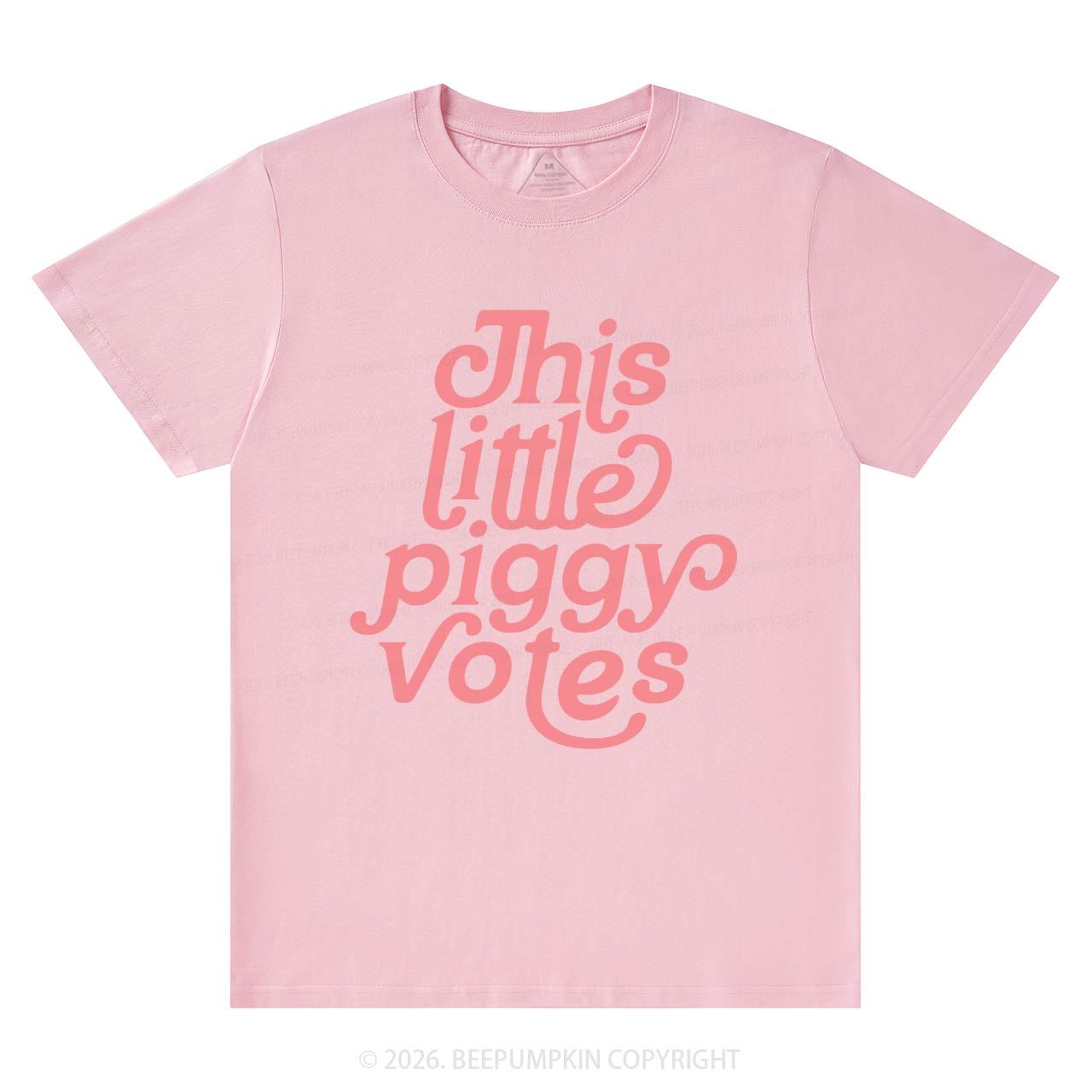 This Little Piggy Votes T-Shirts Beepumpkin