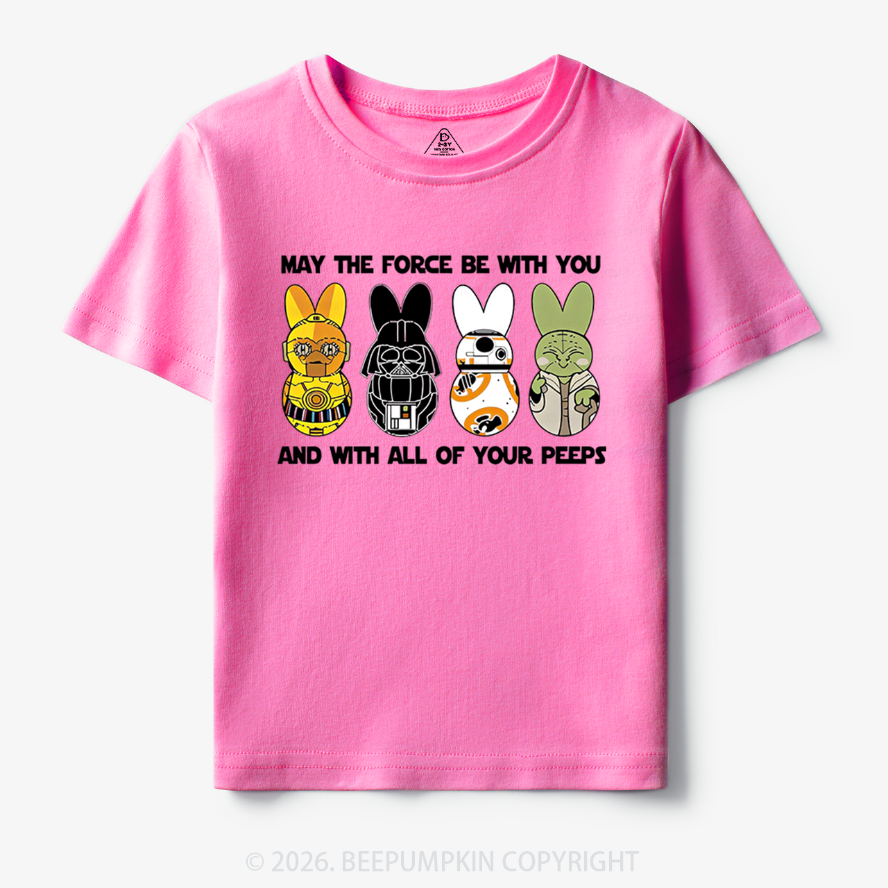 Bunny Ears Happy Easter Toddler&Kid's Tees Beepumpkin