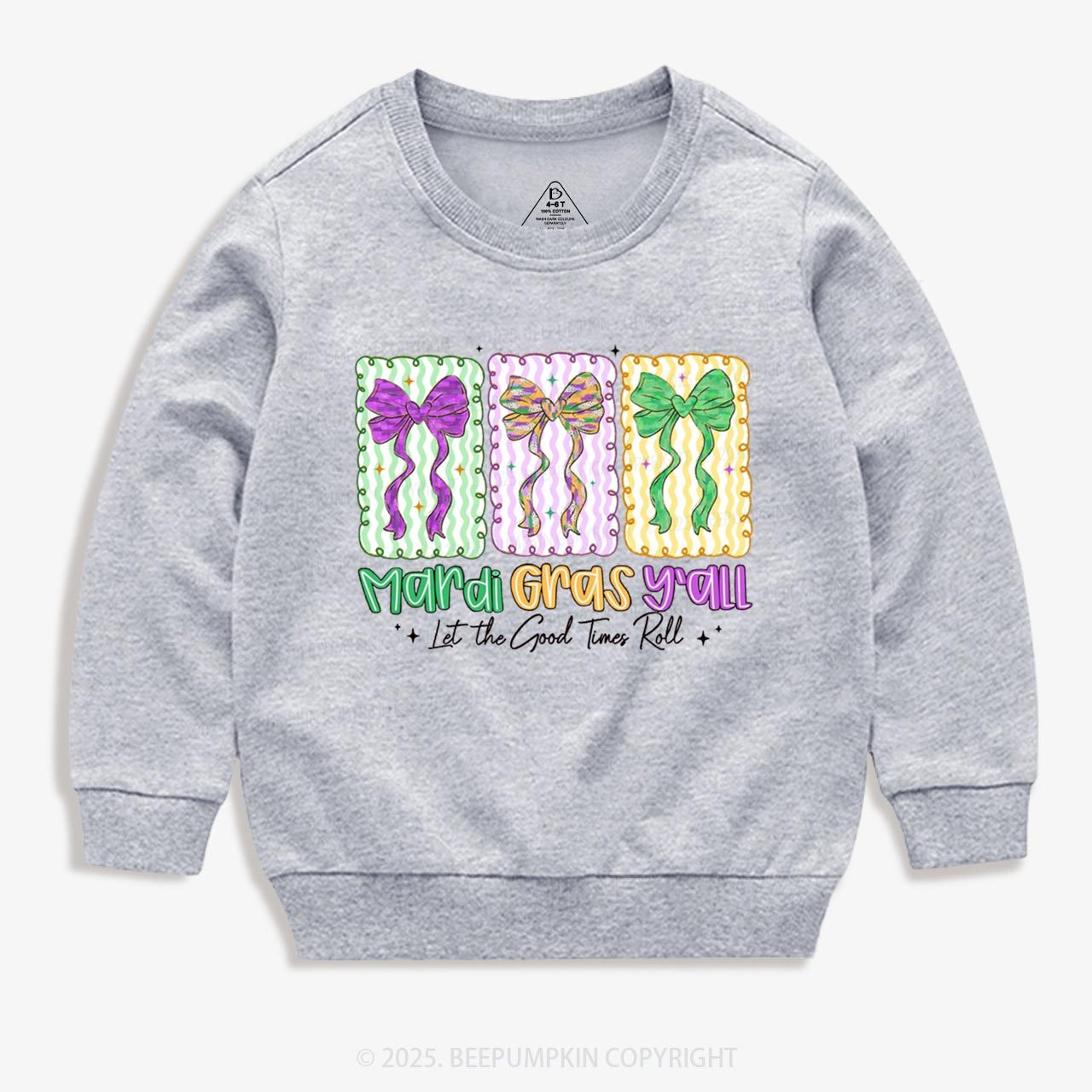Let The Good Times Roll Kid's Sweatshirt