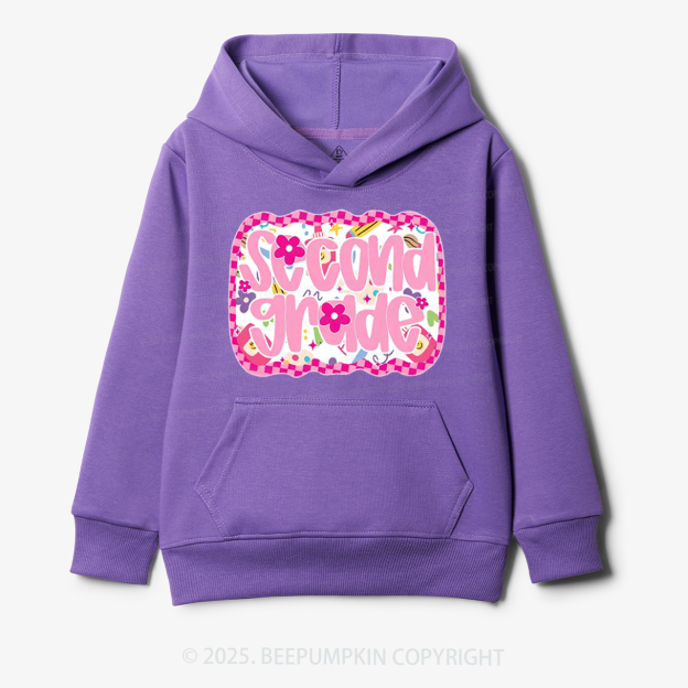Personalized Pink School Magic Kid's Hoodies Beepumpkin