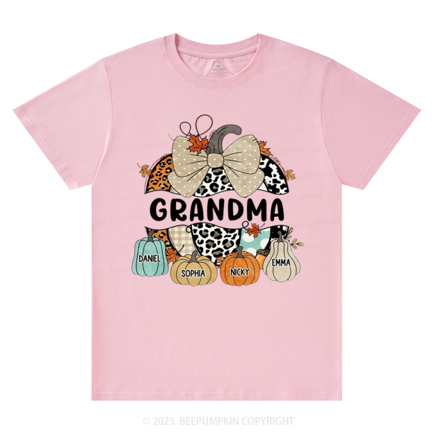Personalized Fall Halloween Pumpkin T-Shirts Beepumpkin