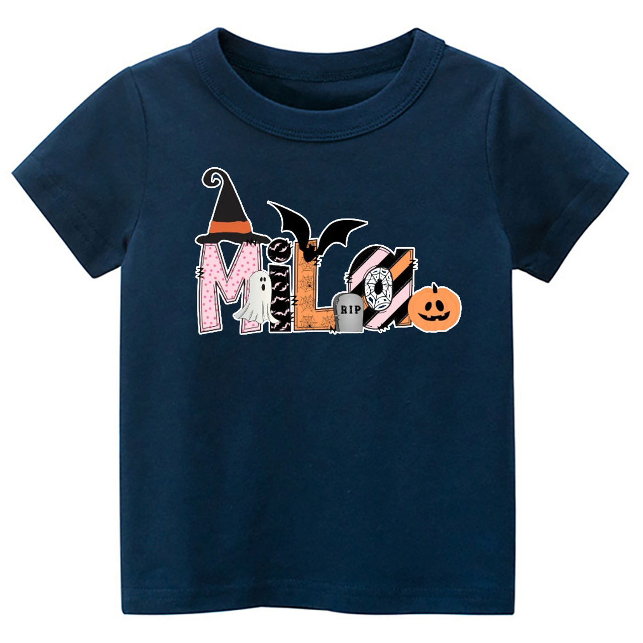 Personalized Halloween Name Kids Shirt 