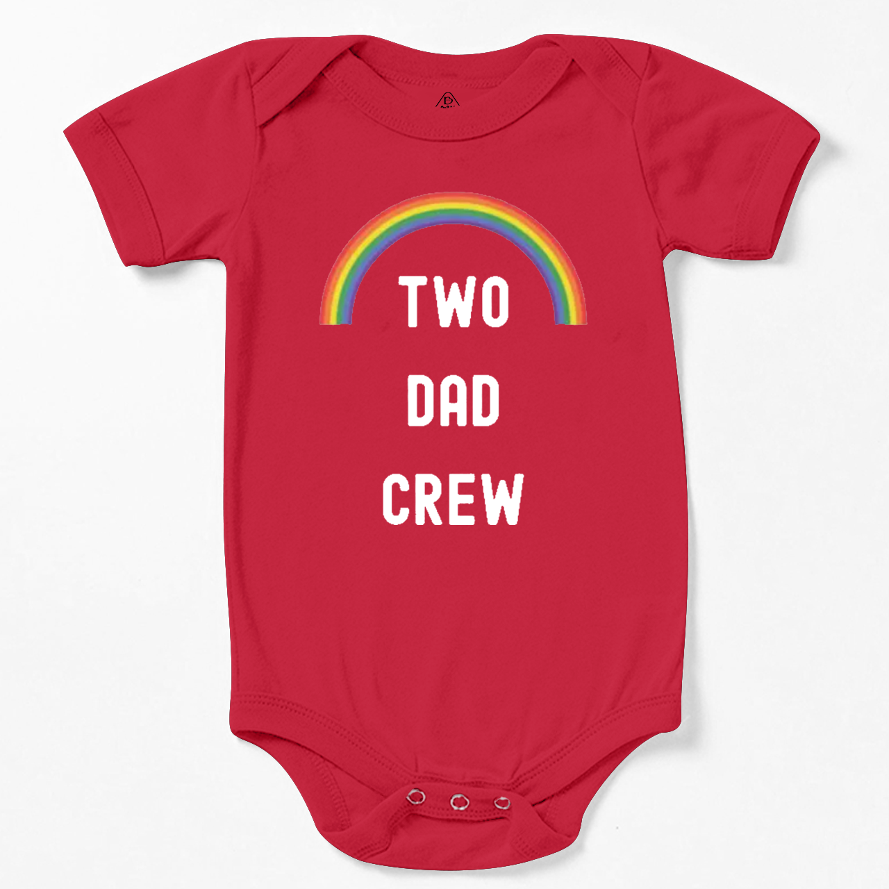 Two Dad Crew LGBTQ Bodysuit Beepumpkin