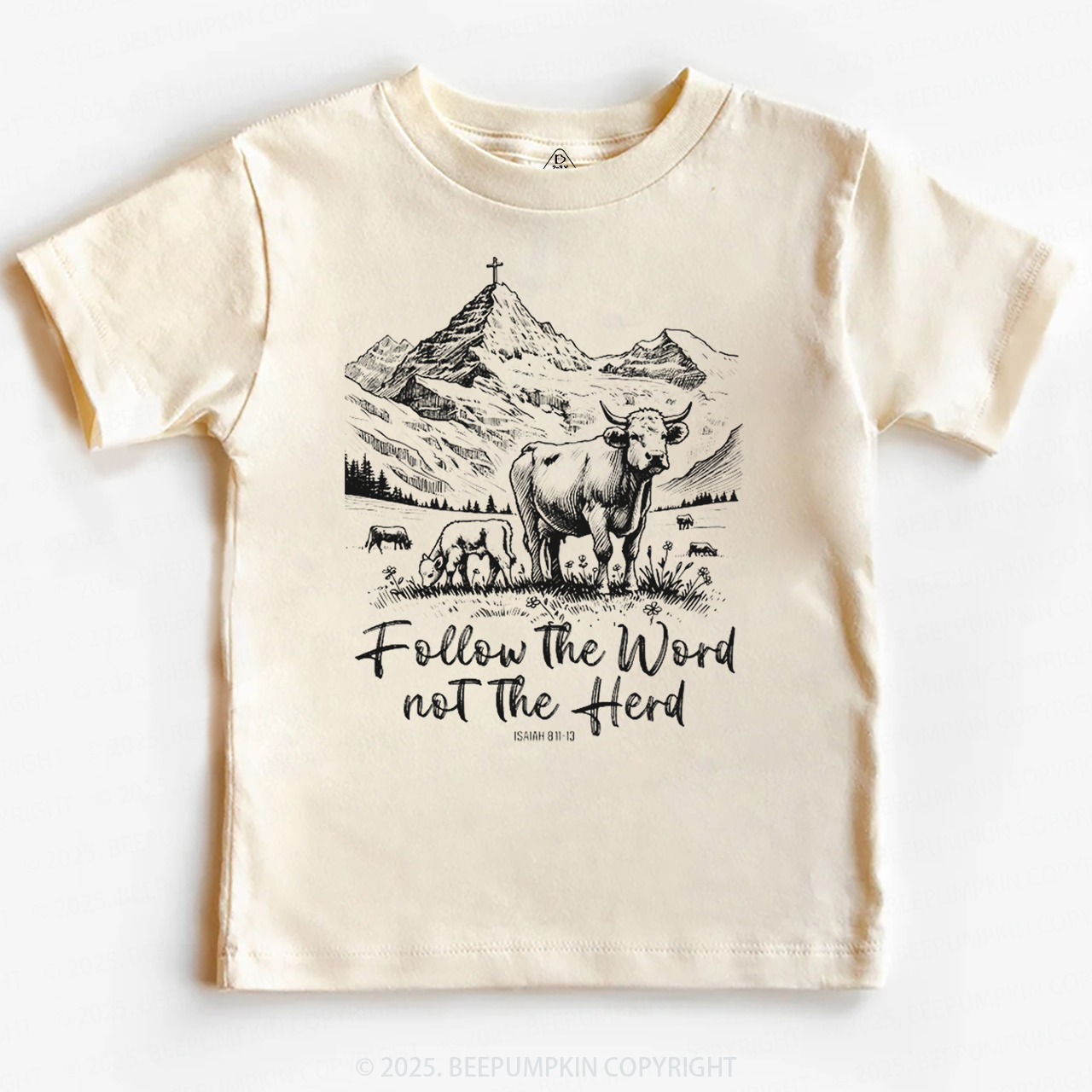 Follow The Word Not The Herd Toddler&Kid's Tees Beepumpkin
