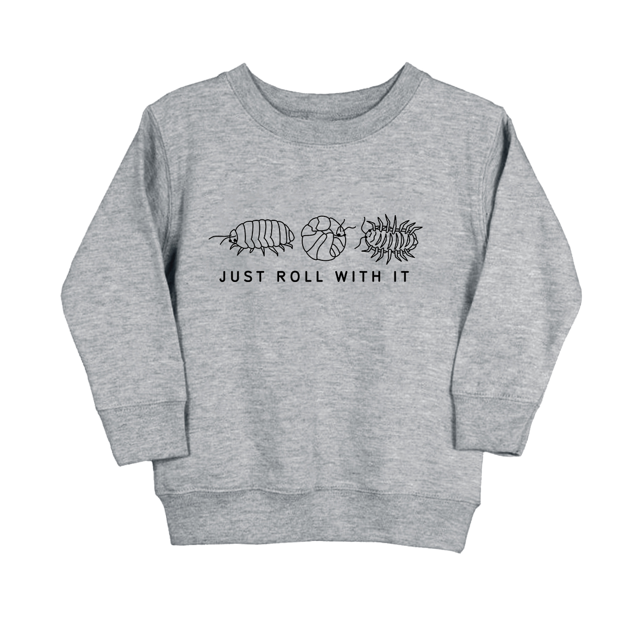 Just Roll With It Kids Sweatshirt