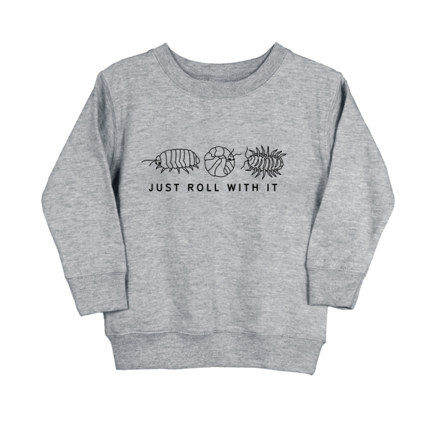 Just Roll With It Kids Sweatshirt