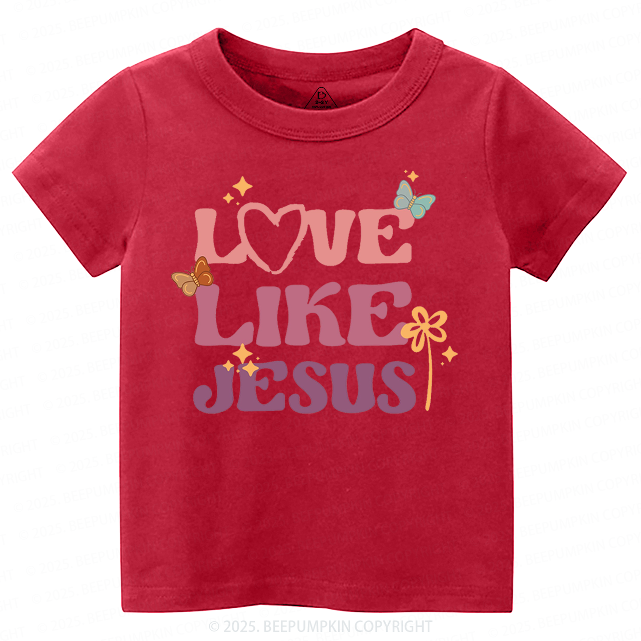 Love Like Jesus Toddler&Kid's Tees Beepumpkin