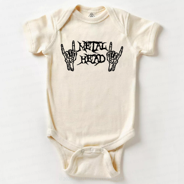 Metal Head Heavy Metal Baby Bodysuits 8