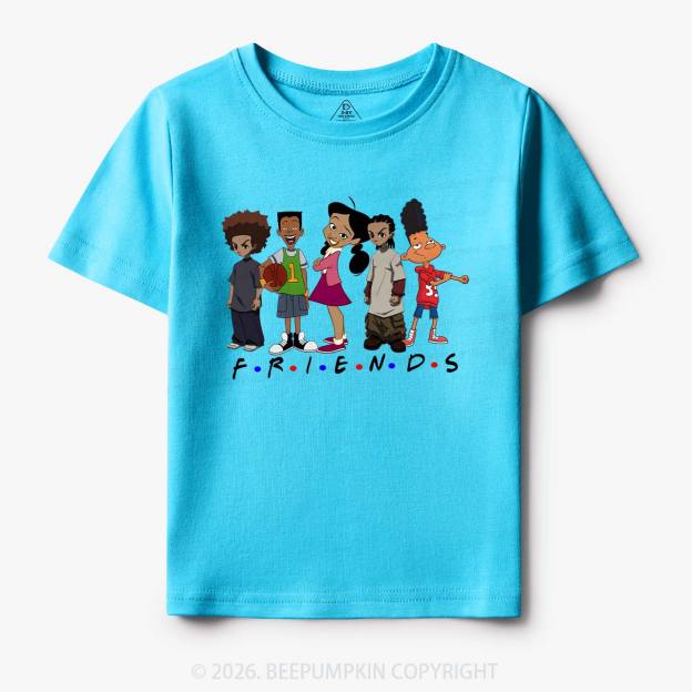 Black Cartoon Characters Toddler&Kid's Tees Beepumpkin