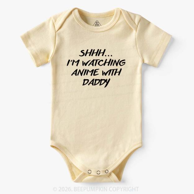 Shhh... I'm Watching Anime With Daddy Bodysuit