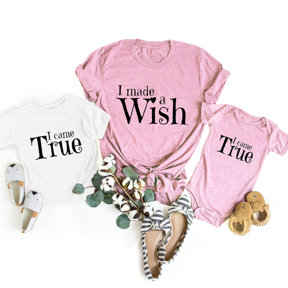 I Made A Wish Mom&Me Shirt