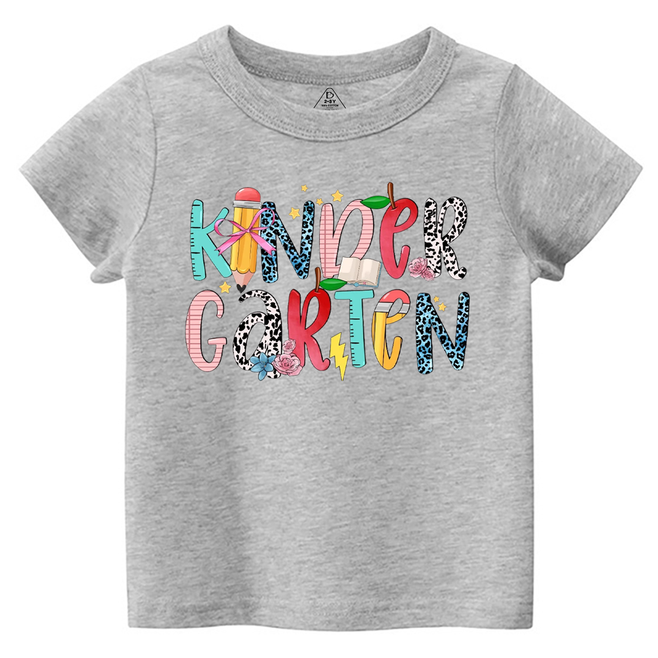 Personalized Colored Letters Toddler&Kid's Tees Beepumpkin 
