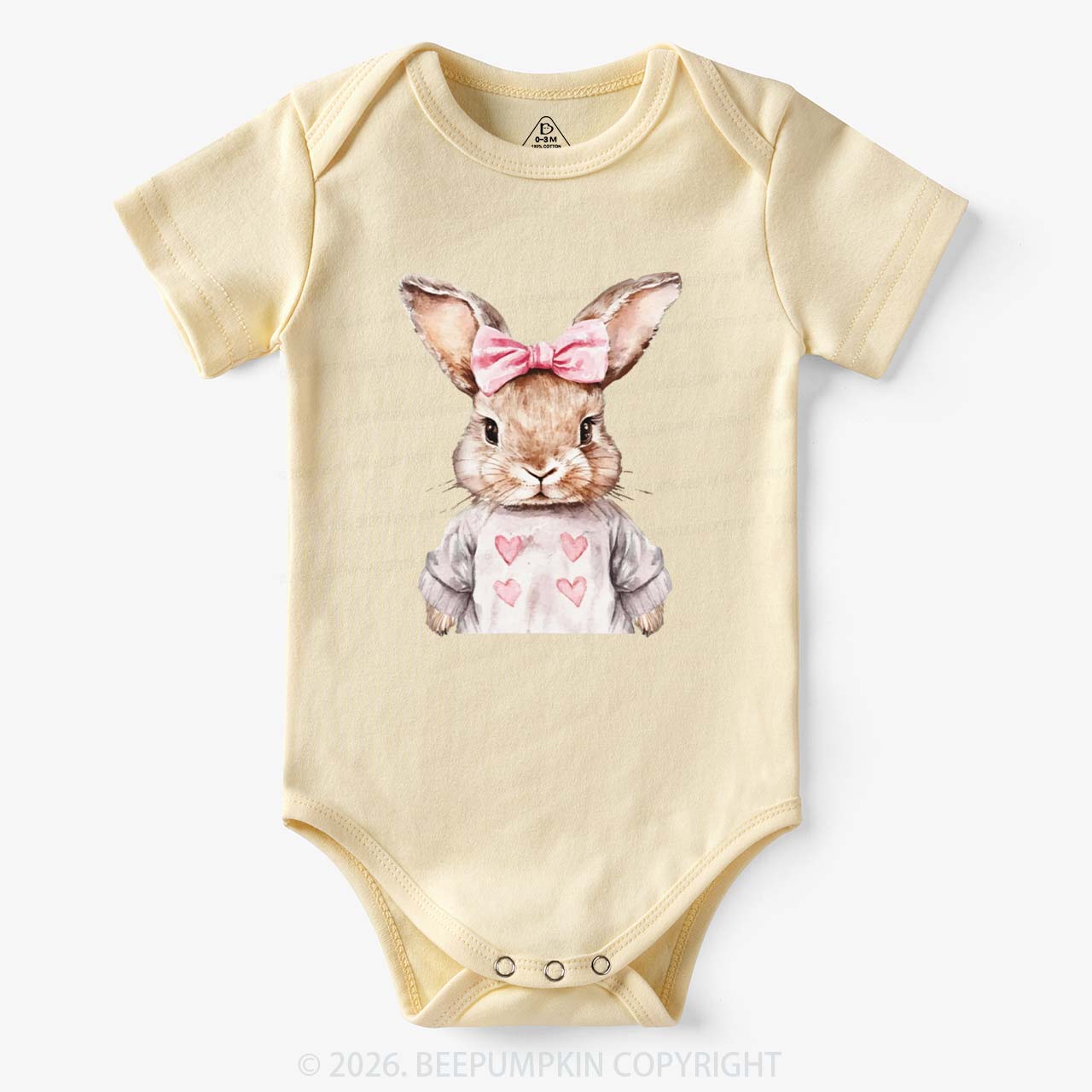 Sweet Bow Bunny Easter Bodysuit
