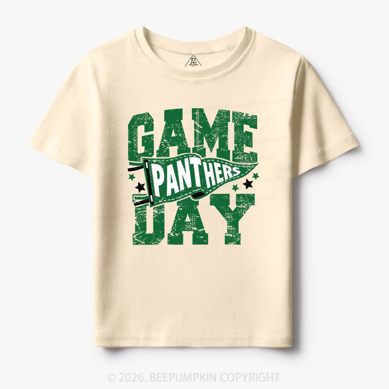Personalized School Mascot Game Day Retro Toddler&Kid's Tees