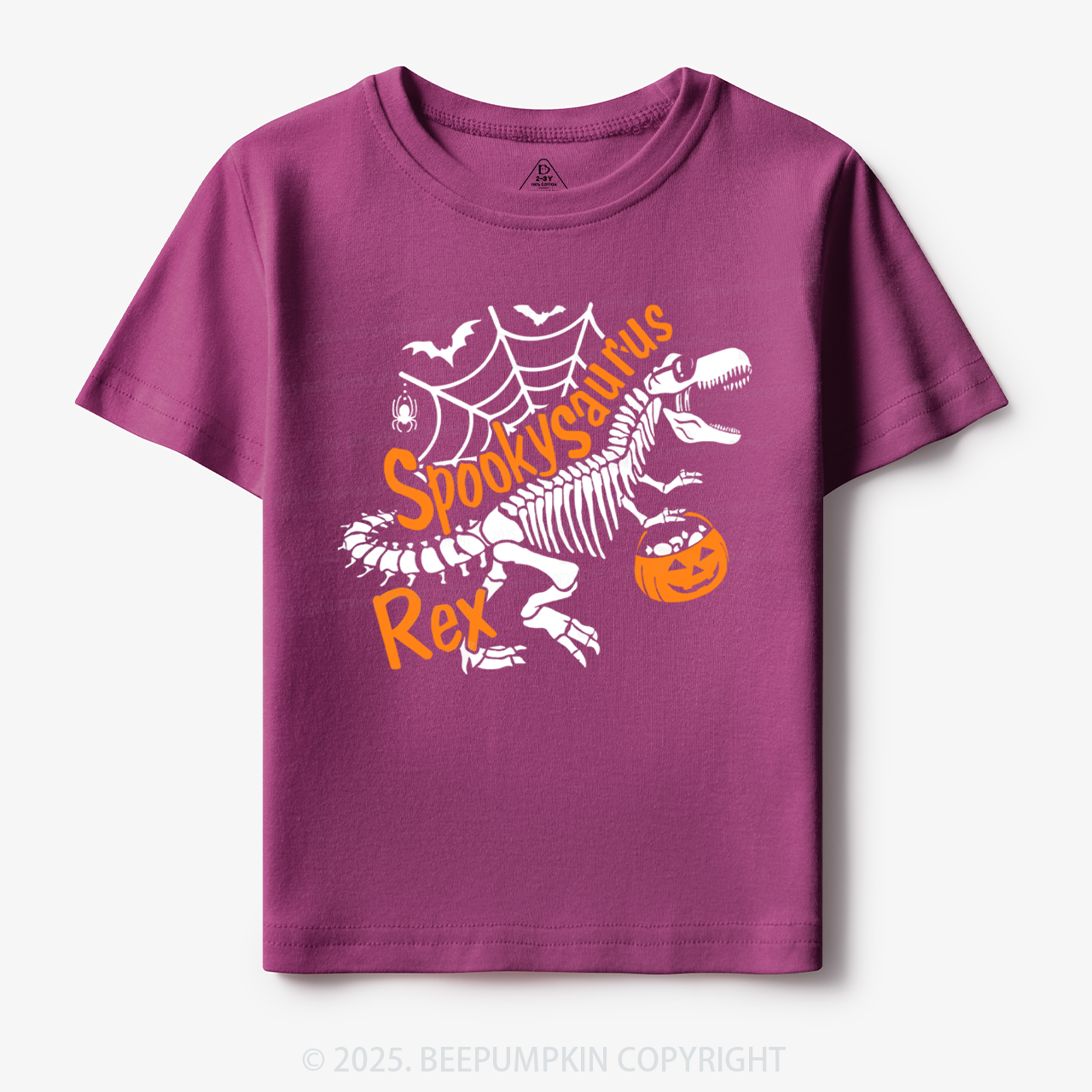 Spooky Saurus Rex Toddler&Kid's Tees Beepumpkin