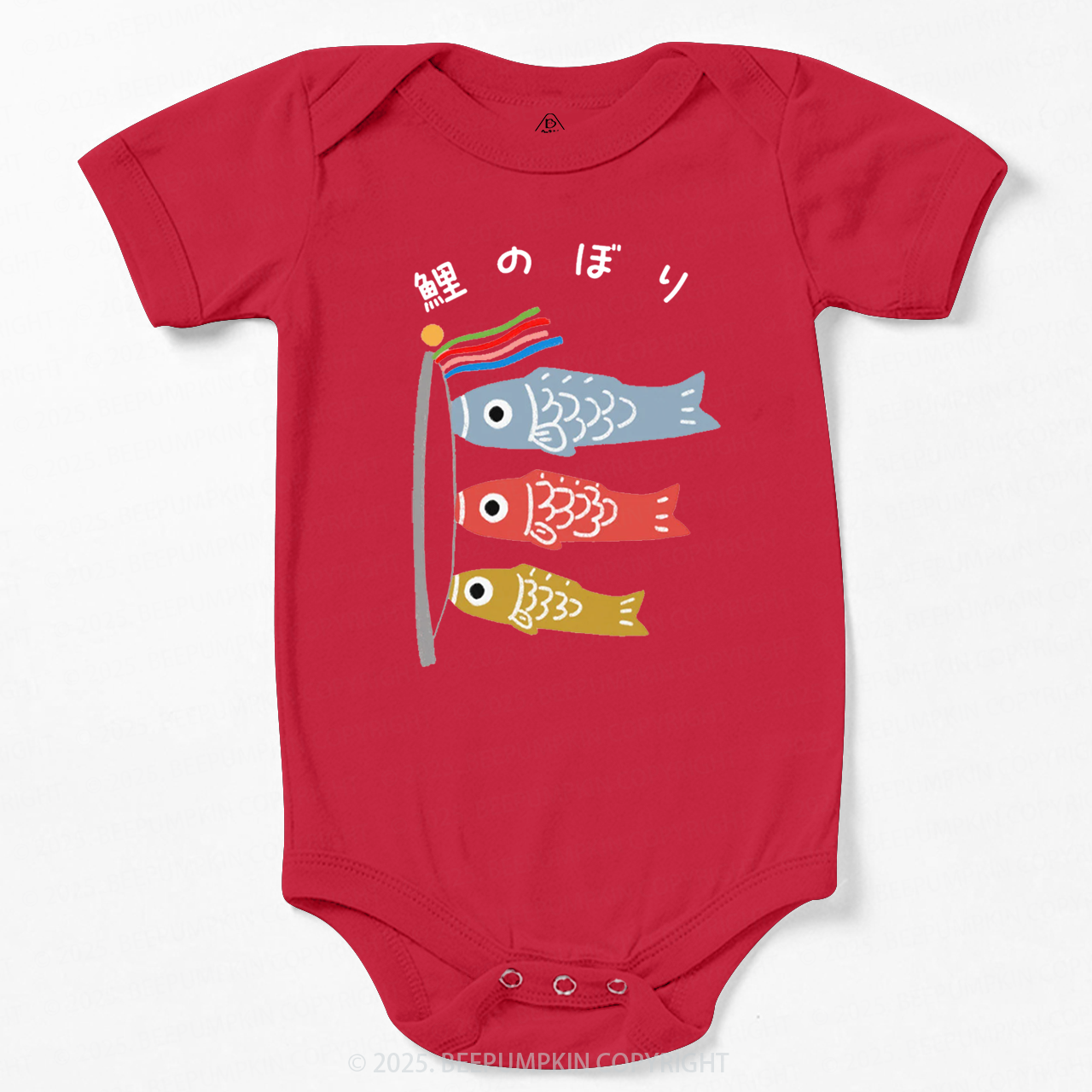 Koinobori Japanese Baby Shower Gift Bodysuit Beepumpkin