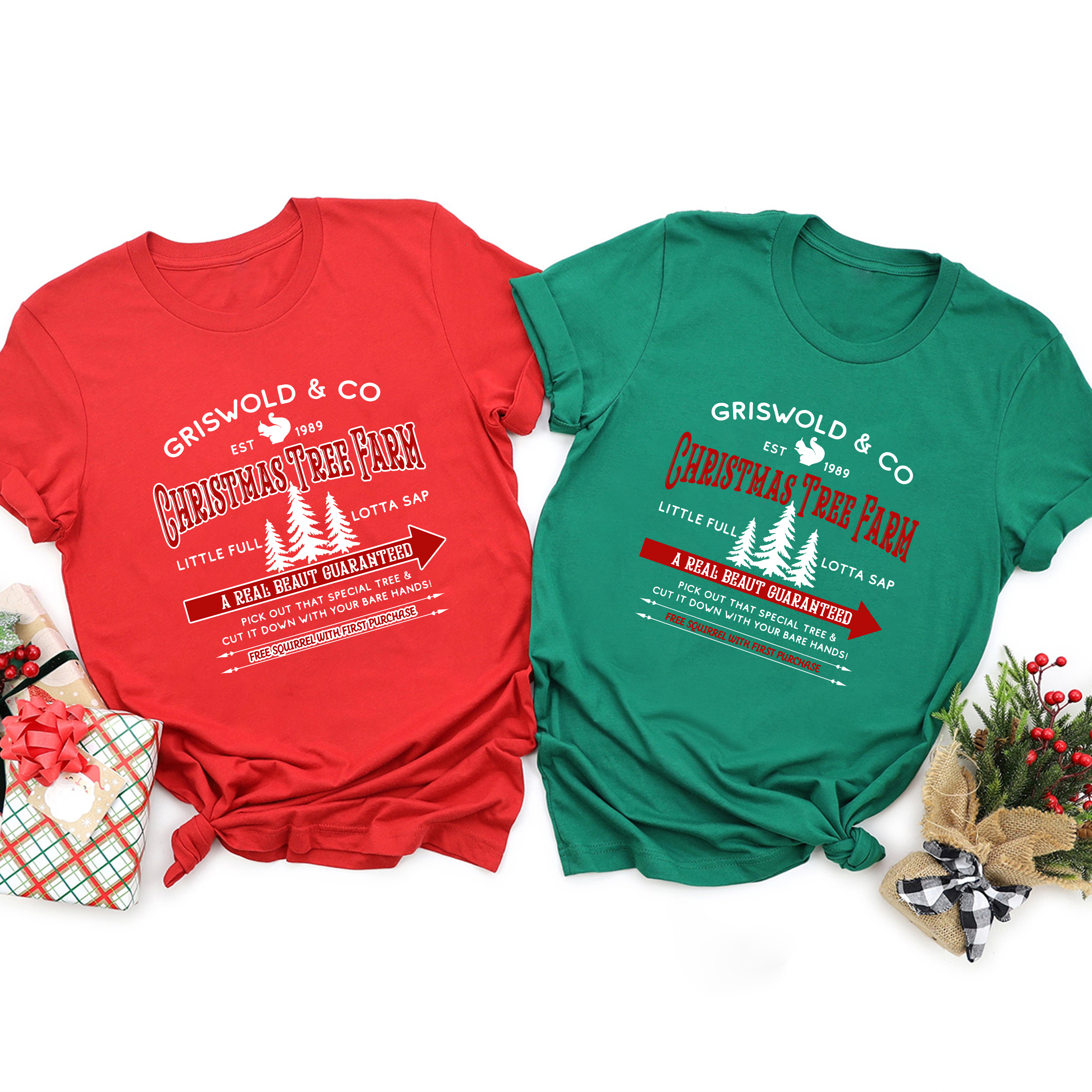 Christmas Tree Farm Family Matching Shirt