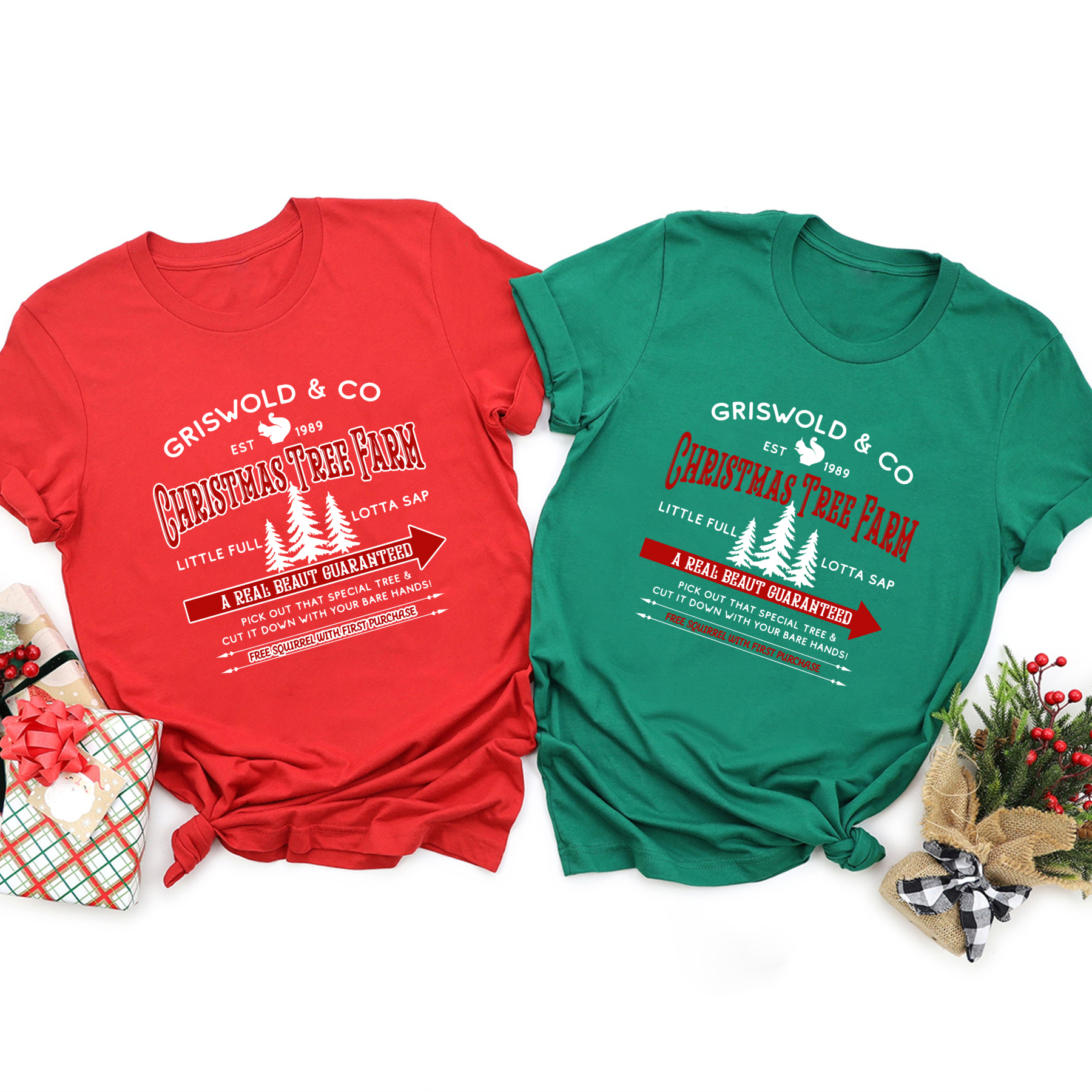 Christmas Tree Farm Family Matching Shirt
