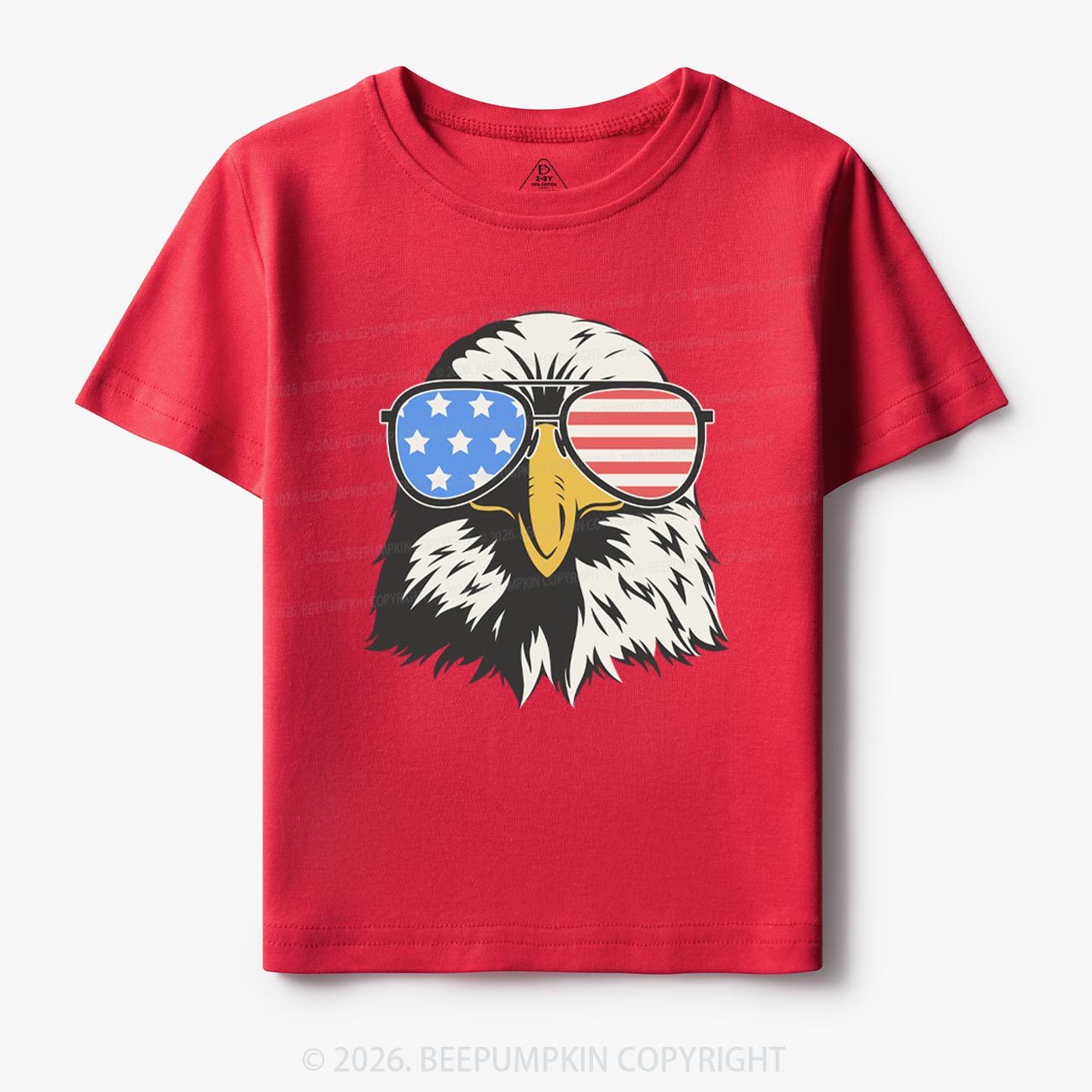 Patriotic 4th Of July Eagle Toddler Tees