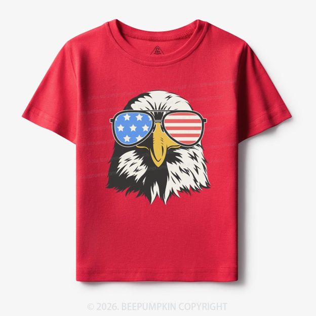 Patriotic 4th Of July Eagle Toddler Tees