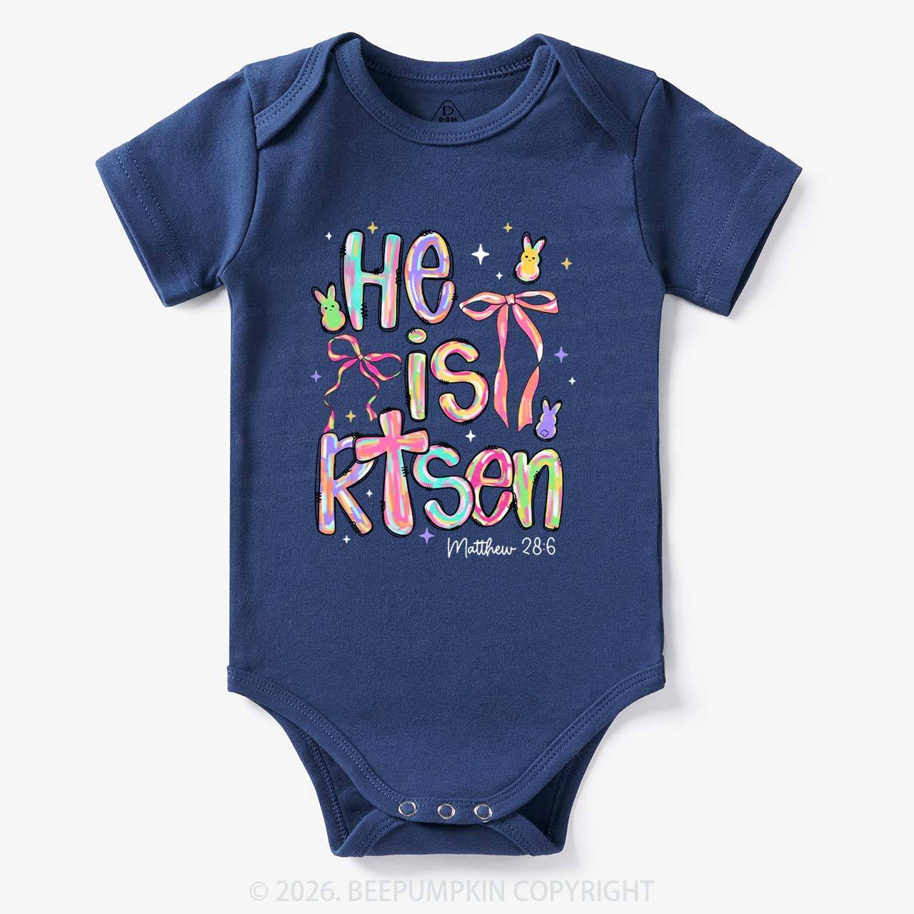 Risen In Color  Candy Bunny Baby Bodysuit