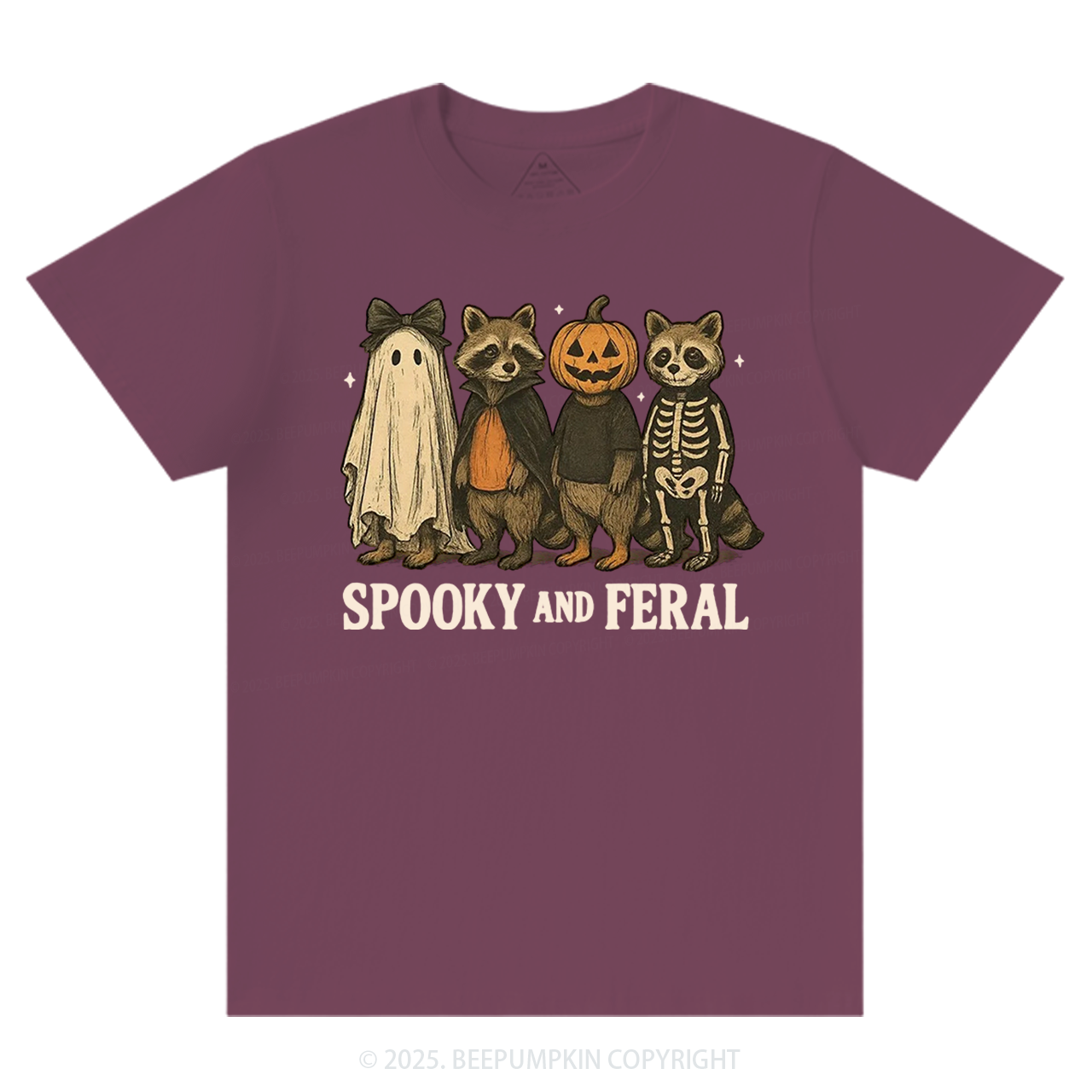  Spooky And Feral Raccoon T-Shirts Beepumpkin