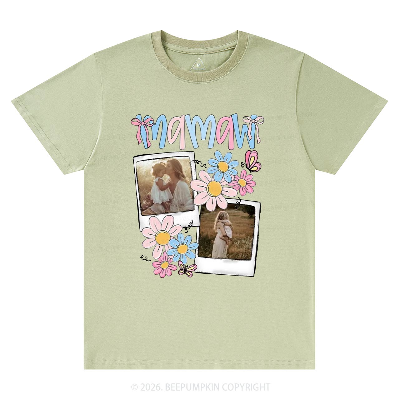 Personalized Photo Gift T-Shirt For Mom
