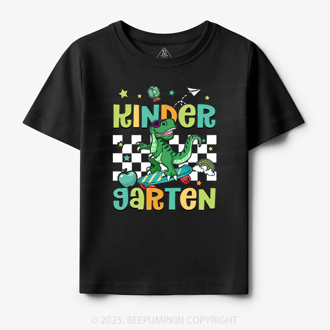 Personalized T-Rex For Boy Toddler&Kid's Tees Beepumpkin