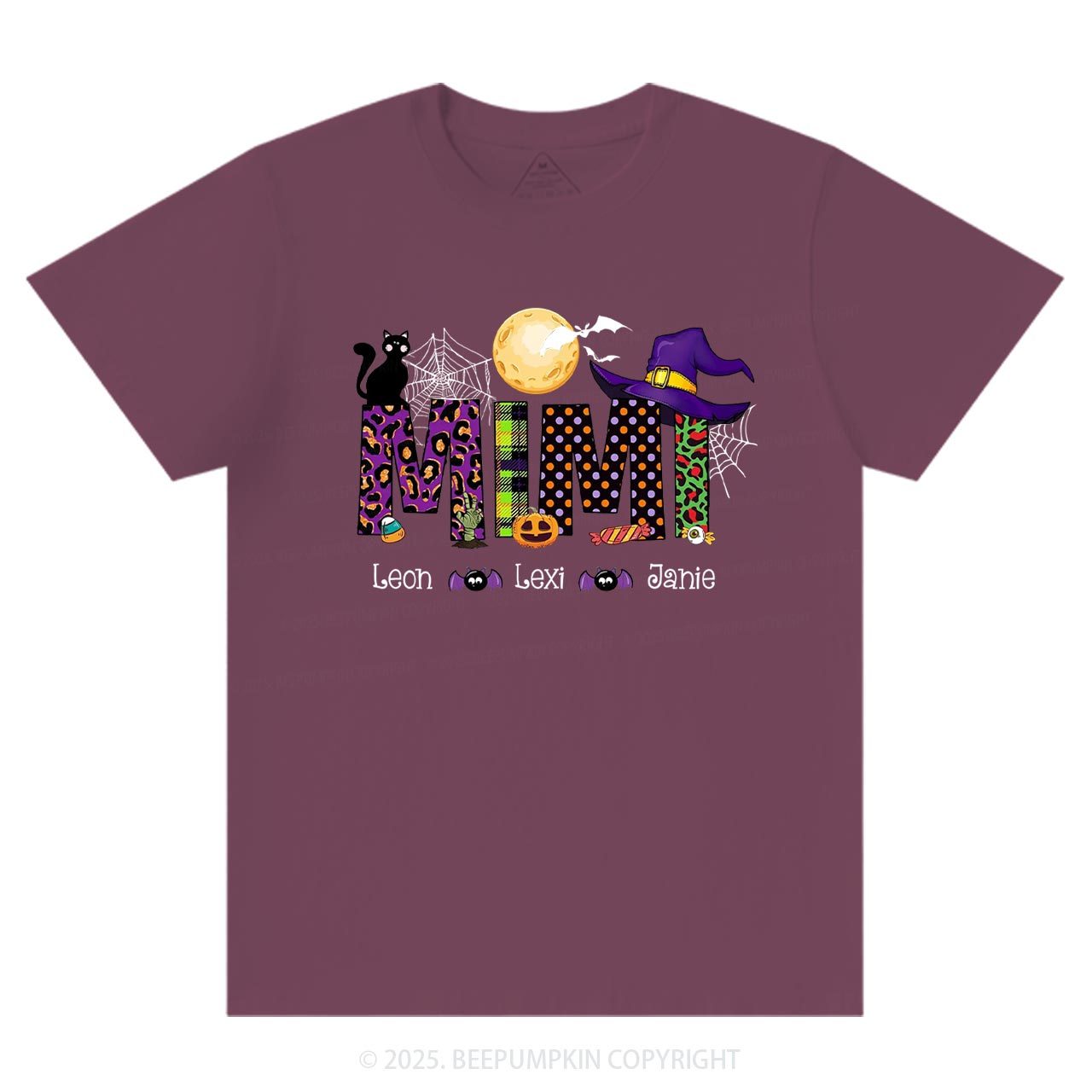 Personalized Mimi Halloween T-Shirts Beepumpkin