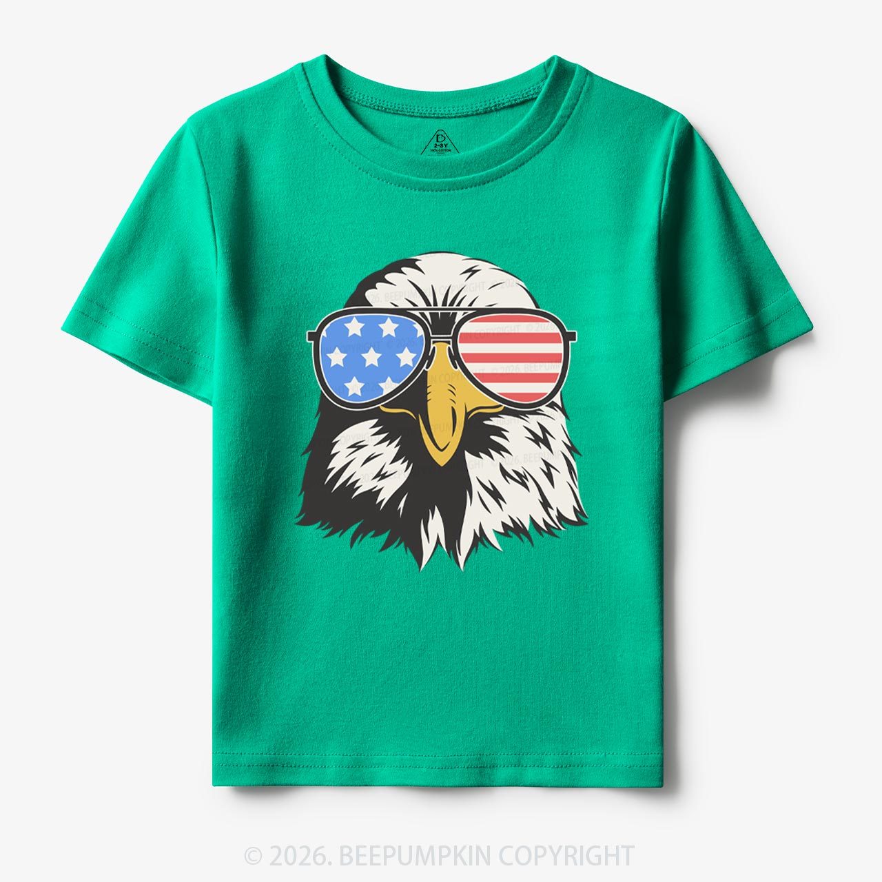 Patriotic 4th Of July Eagle Toddler Tees