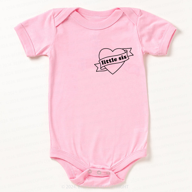 Little Sister Bodysuit For Baby 