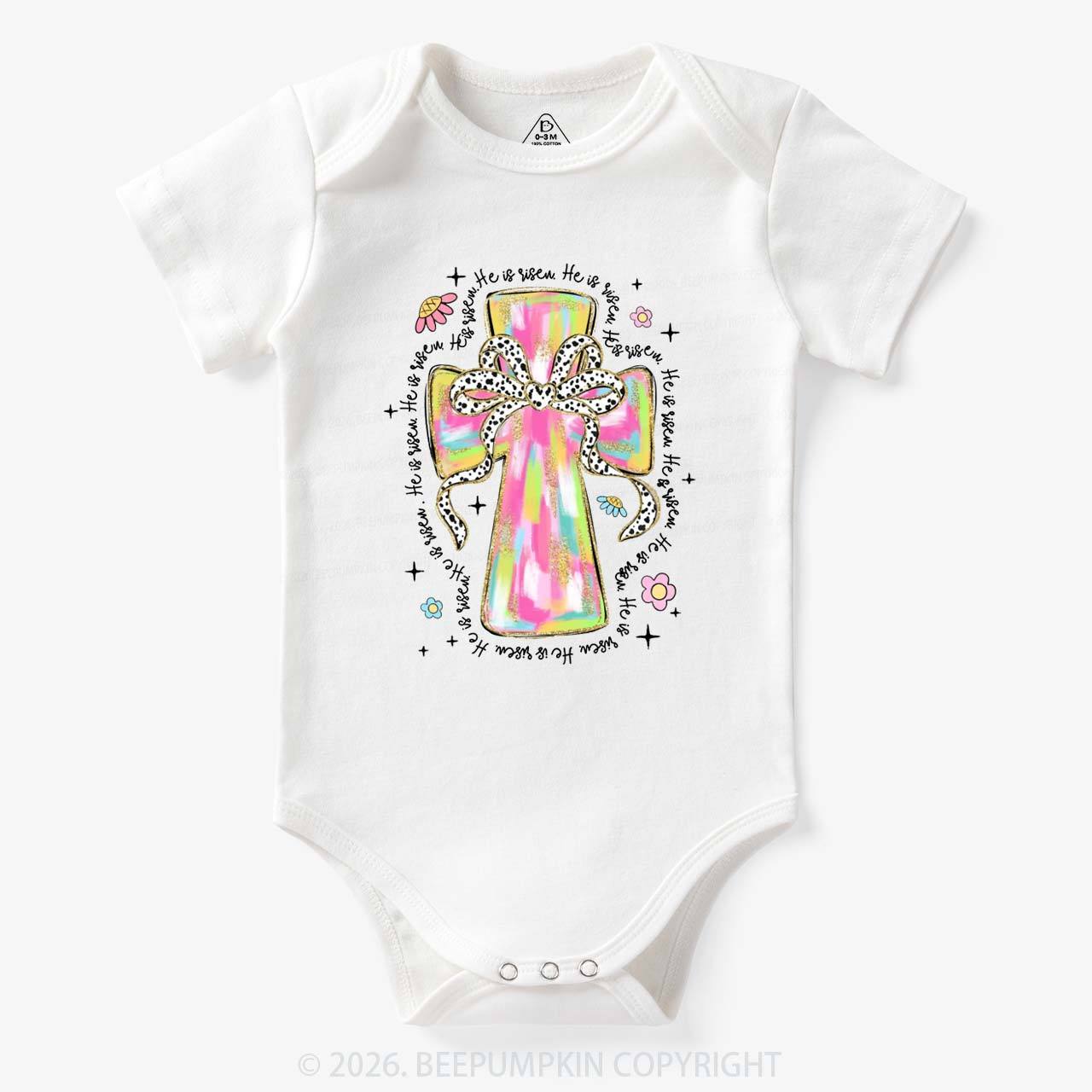 Pastel Easter Christian Baby Bodysuit