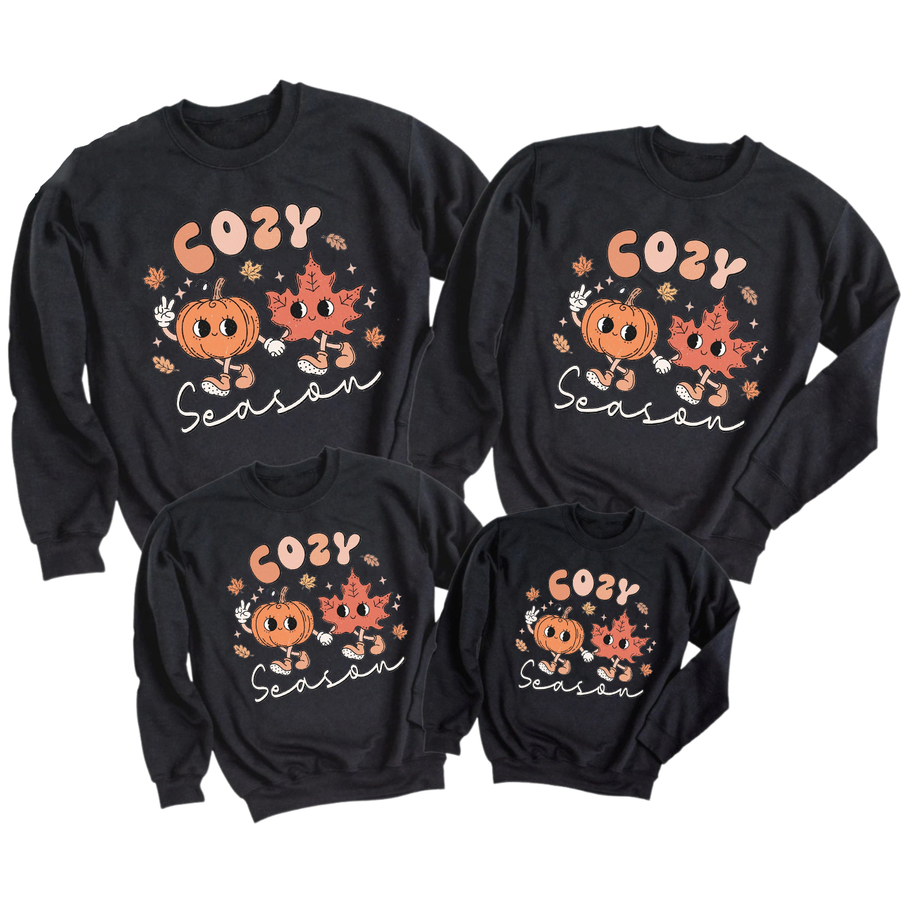 Cozy Season Family Sweatshirts