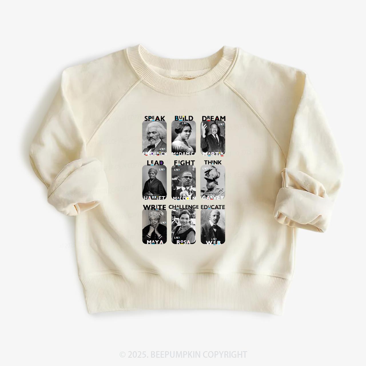 Inspired By Black History Kid's Sweatshirt