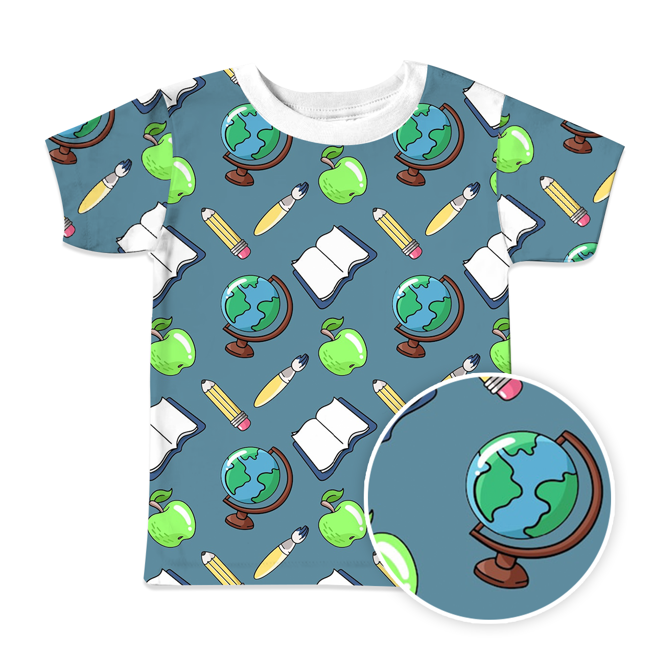 Globe All Over Print Kids Tees