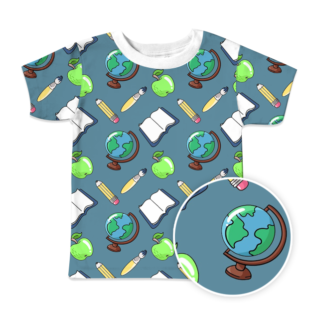 Globe All Over Print Kids Tees