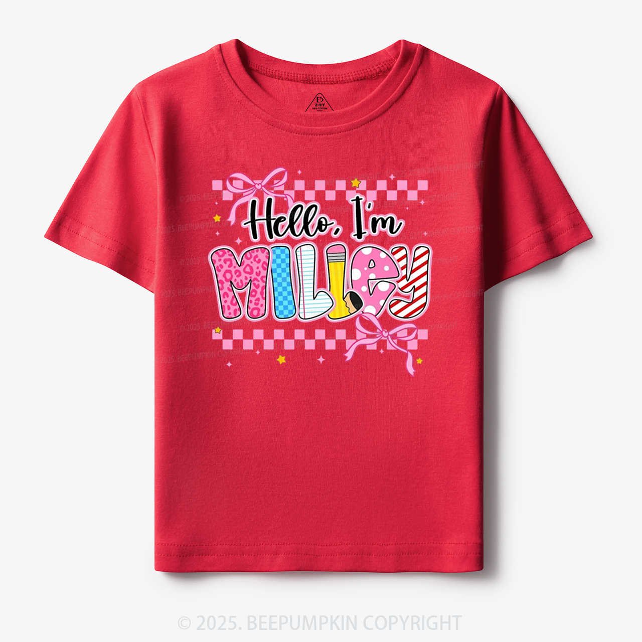 Personalized Sweet & Sassy Toddler&Kid's Tees Beepumpkin