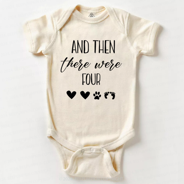 And then there Were Four Baby Bodysuit