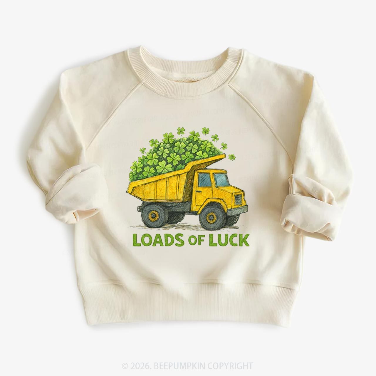 Loads Of Luck St. Patrick's Day Kid's Sweatshirt