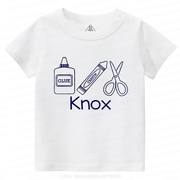 Personalized Stationery Bag Toddler&Kids Tees 