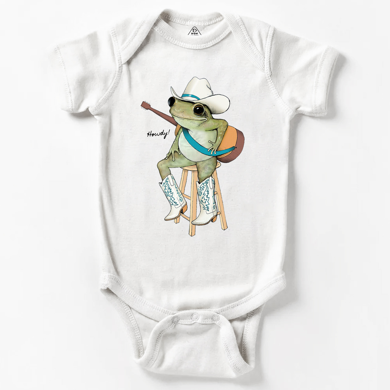 Cowboy Frog Bodysuit Beepumpkin